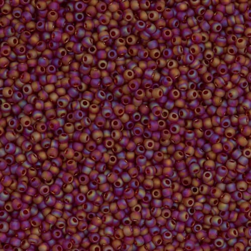 0165CF - Transparent Matte Dark Ruby AB