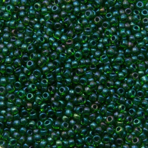 0249 - Inside Color Lined Emerald Green