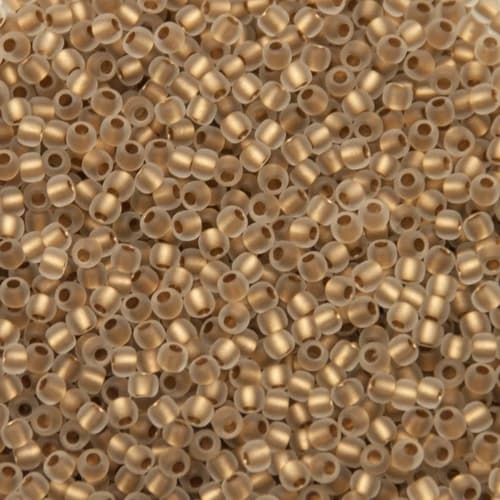 0989F - Inside Color Lined Matte Gold