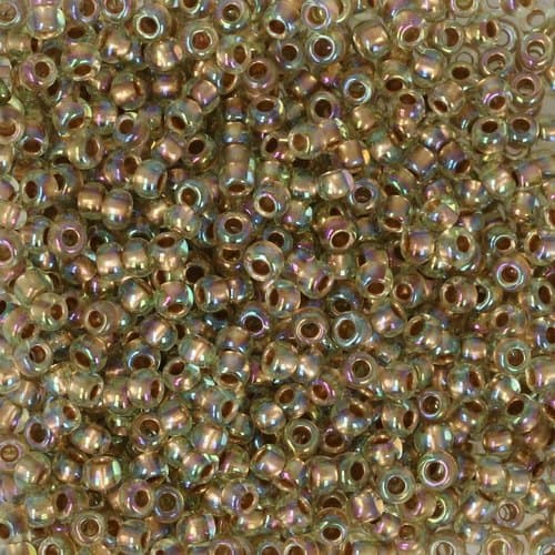 0998 - Inside Color Lined Gold Light Jonquil AB