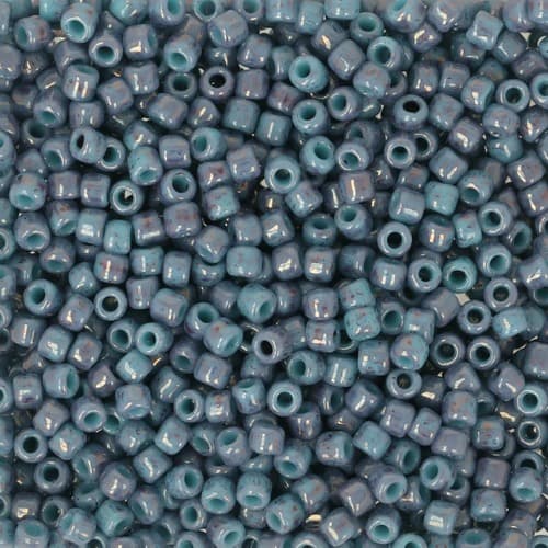 1206 - Opaque Turquoise Amethyst Marbled