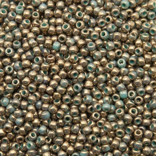1703 - Gilded Marble Turquoise