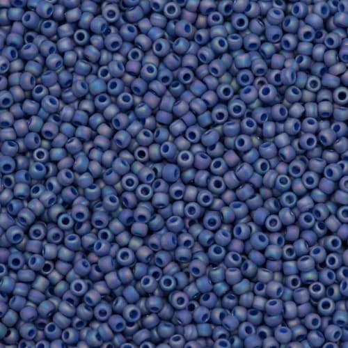 2636F - Semi-Glazed Soft Blue AB