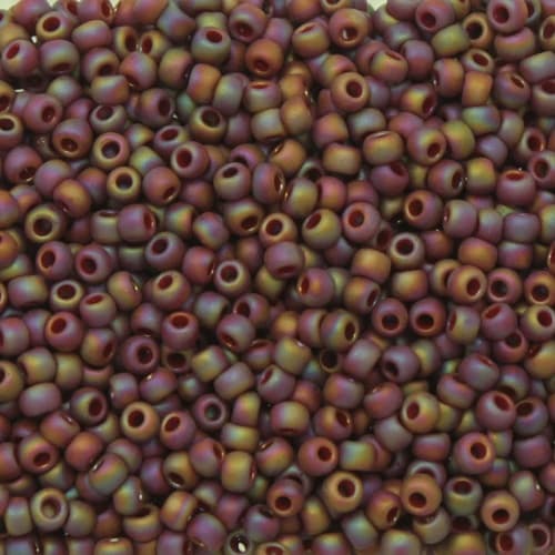 2639F - Semi-Glazed Dark Red AB